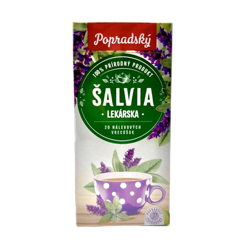 Čaj bylinný Šalvia lekárska 30g BOP