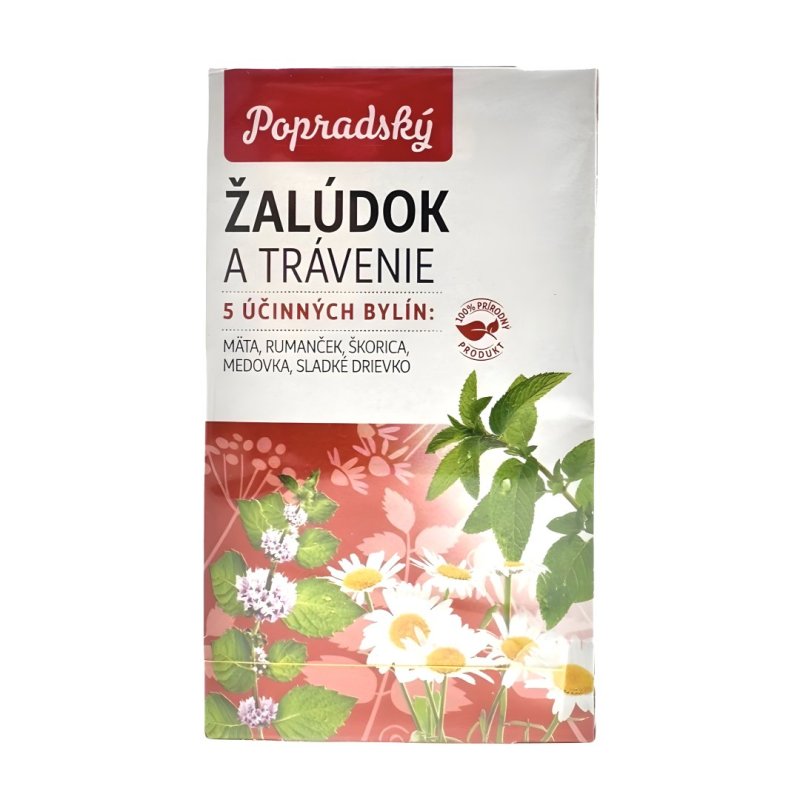 Čaj bylinný Žalúdok a trávenie 22,5g BOP