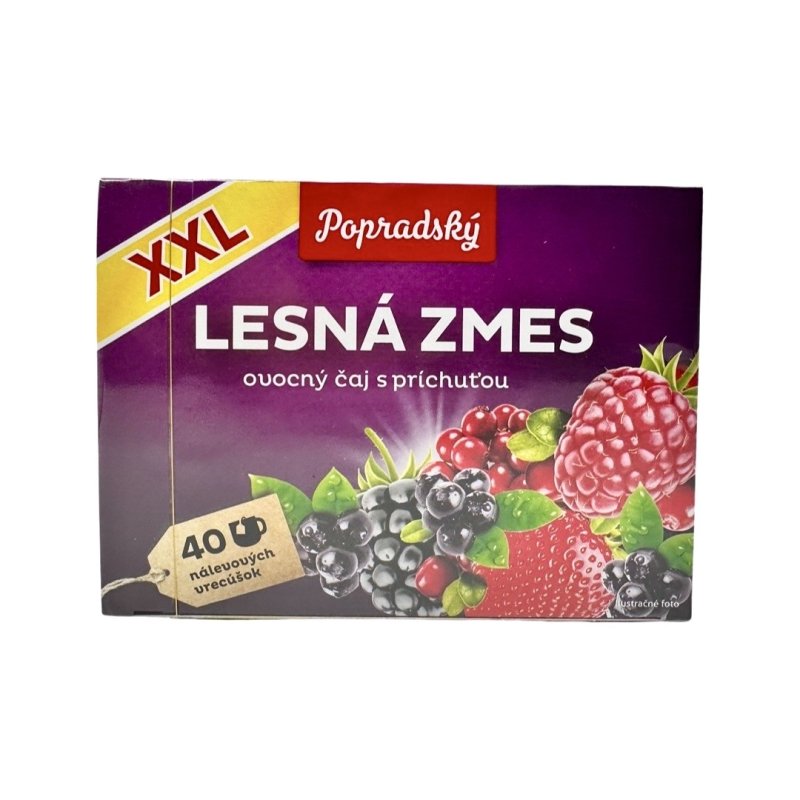 Čaj ovocný Lesná zmes XXL 80g BOP