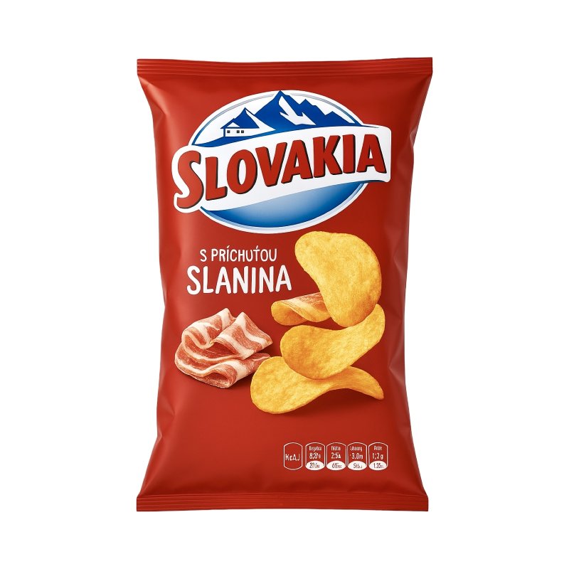 Chipsy Slovakia Slanina 130g