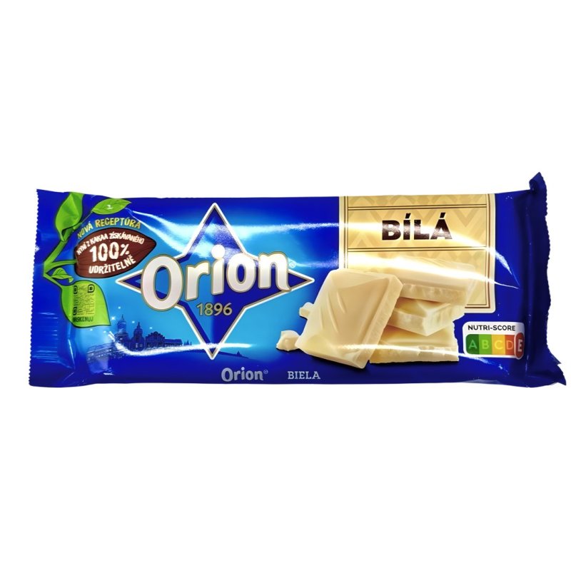 Čokoláda Biela 90g Orion