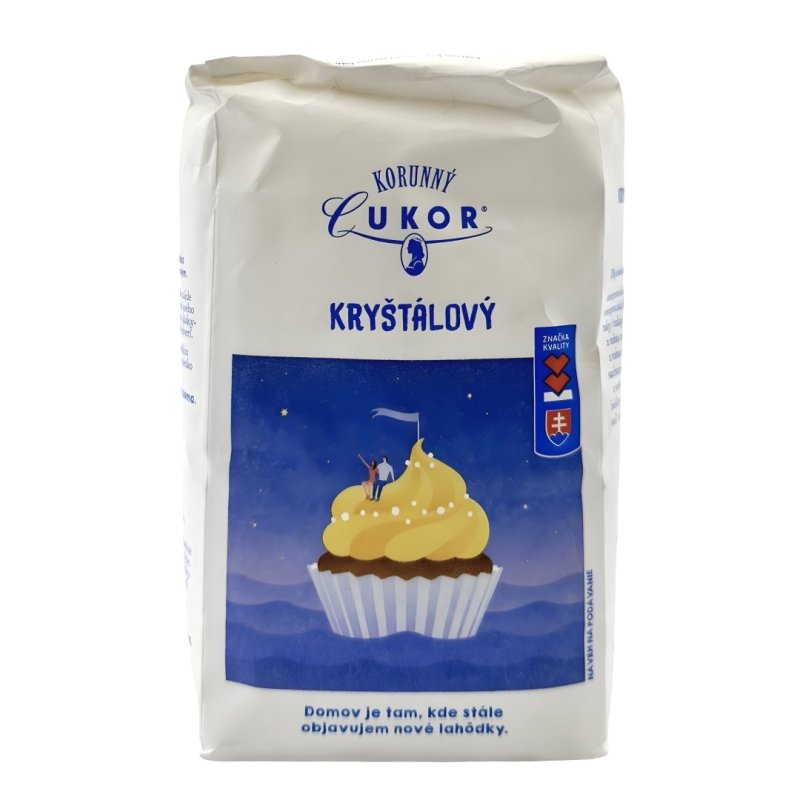 Cukor Kryštálový 1kg Korunný