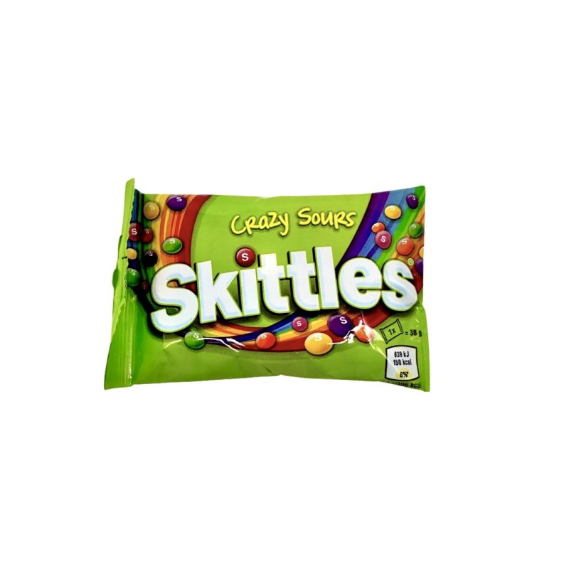 Cukríky Skittles Crazy Sours 38g