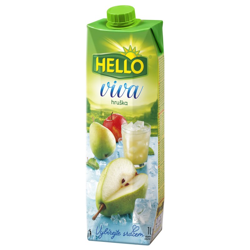 Džús Hruška 1l Viva Hello TPP