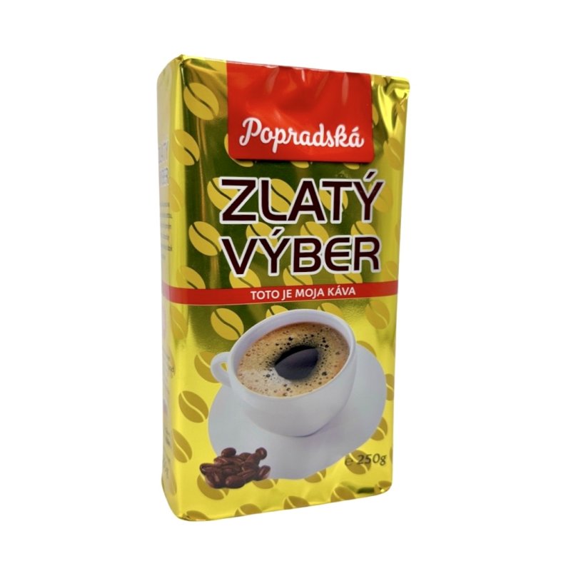 Káva mletá Štandard Zlatý výber 250g BOP