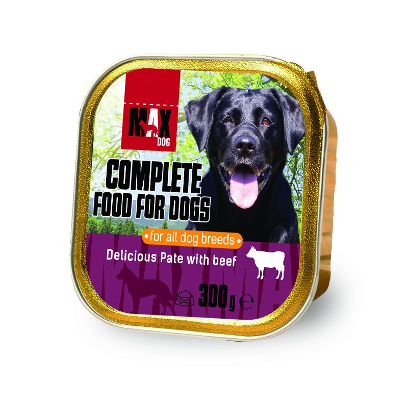 Krmivo Pes Vanička hovädzia 300g Max