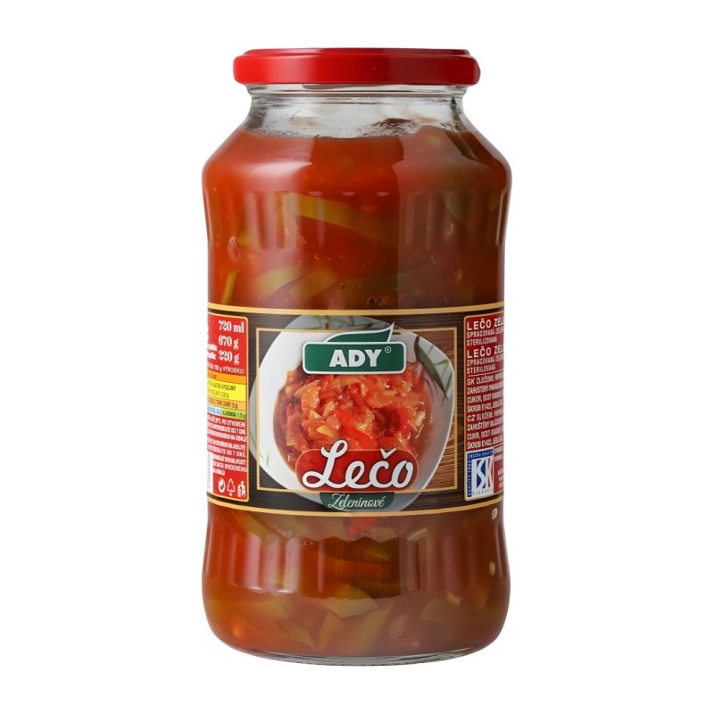 Lečo Zeleninové 720ml PP220g Ady