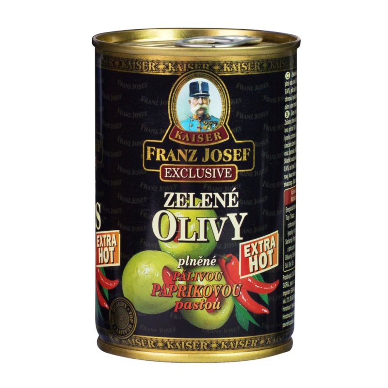 Olivy zelené s papričkou 314ml