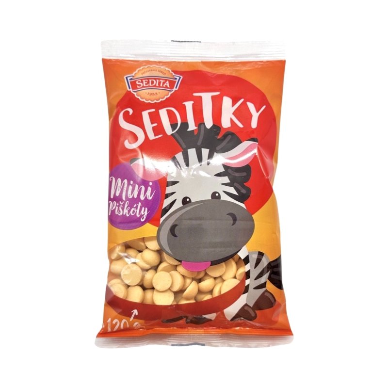 Piškóty Seditky Mini 120g Sedita