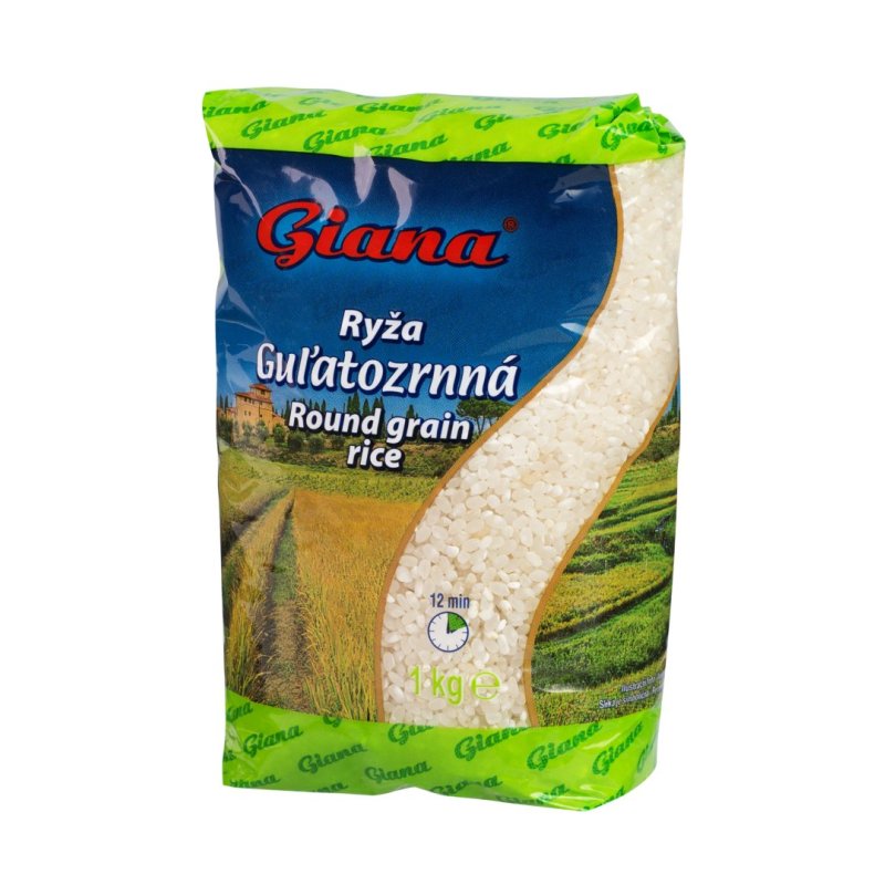 Ryža Guľatozrnná 1kg Giana