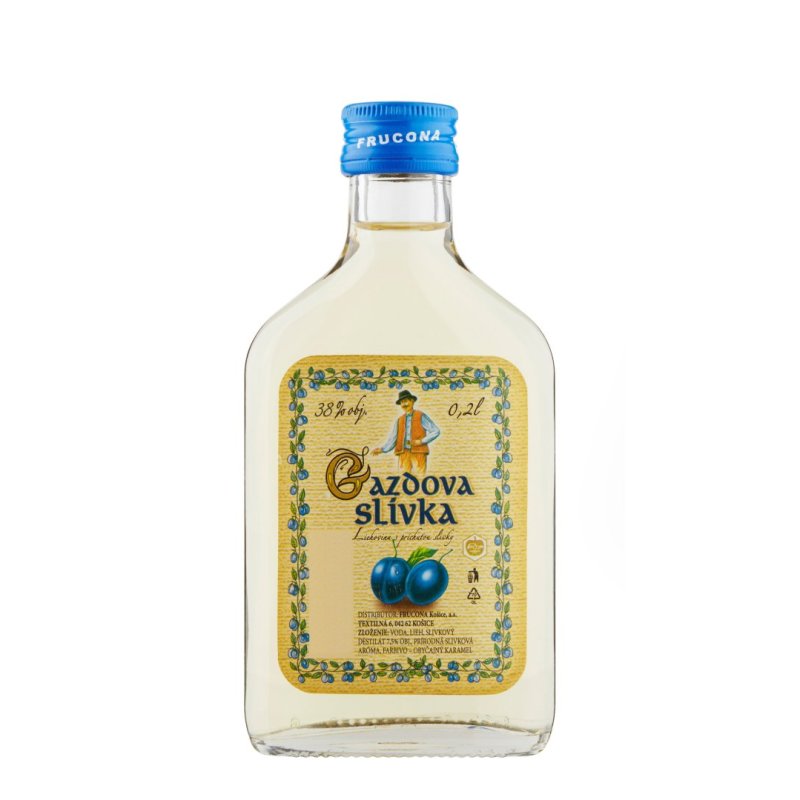 Slivka Gazdova 38% 0,2l