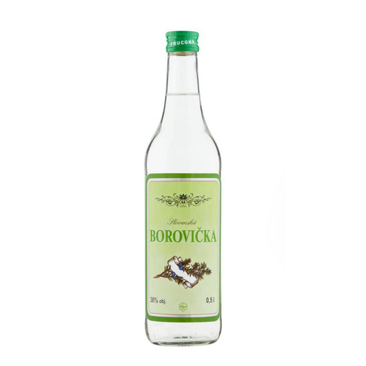 Borovička slovenská 38% 0,5l