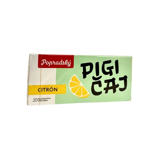 Čaj čierny Pigi - citrón 30g BOP