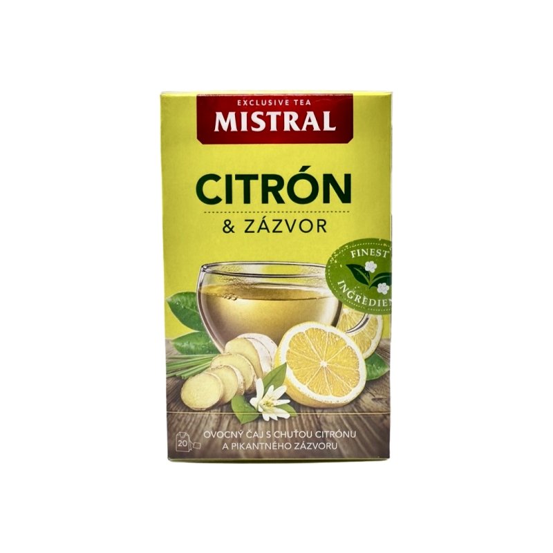Čaj Mistral Citrón-zázvor 40g