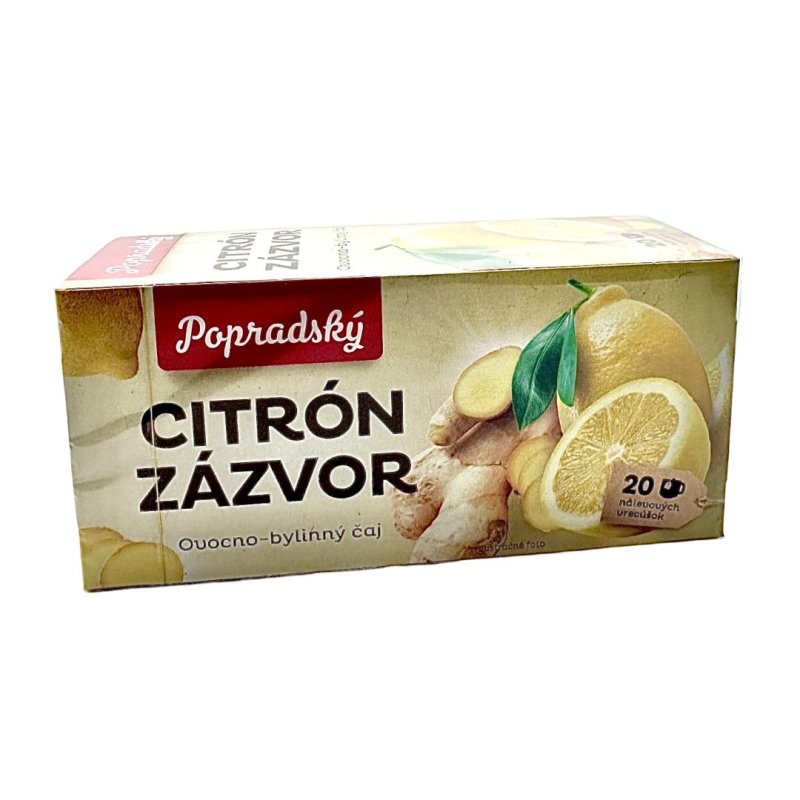 Čaj ovocný Citrón-zázvor 40g BOP