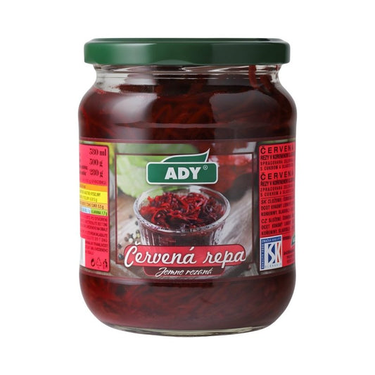Červená Repa Jemne rezaná 580ml PP280g Ady