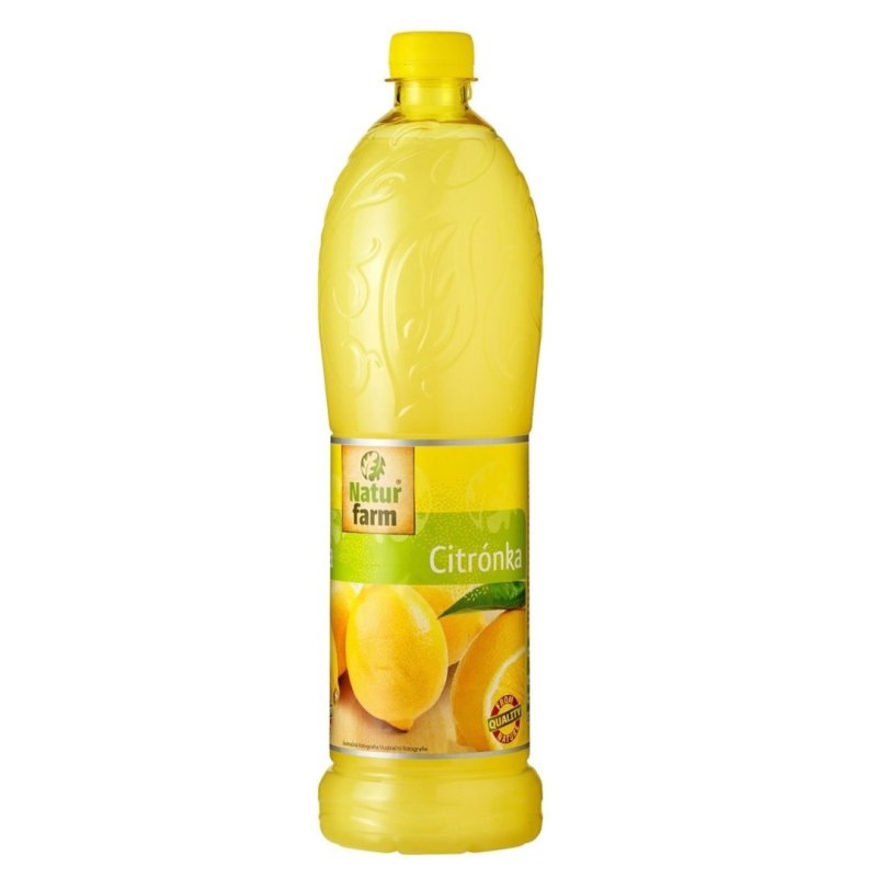 Citrónový koncentrát 40% 1l Natur Farm