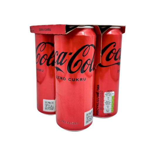 Coca Cola Zero 4x0,33l plech