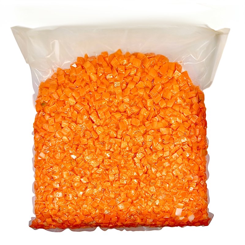 HORTI Mrkva čistená kocky 3kg/ks
