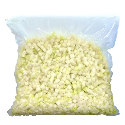 Kaleráb čistený kocky 3kg/ks