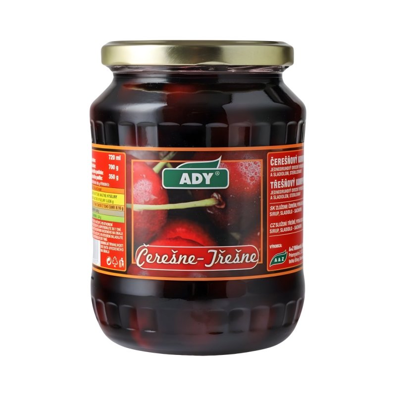 Kompót Čerešňe 720ml PP350g Ady