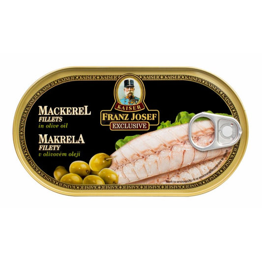 Makrela filety v olivovom oleji170g Franz Josef Kaiser