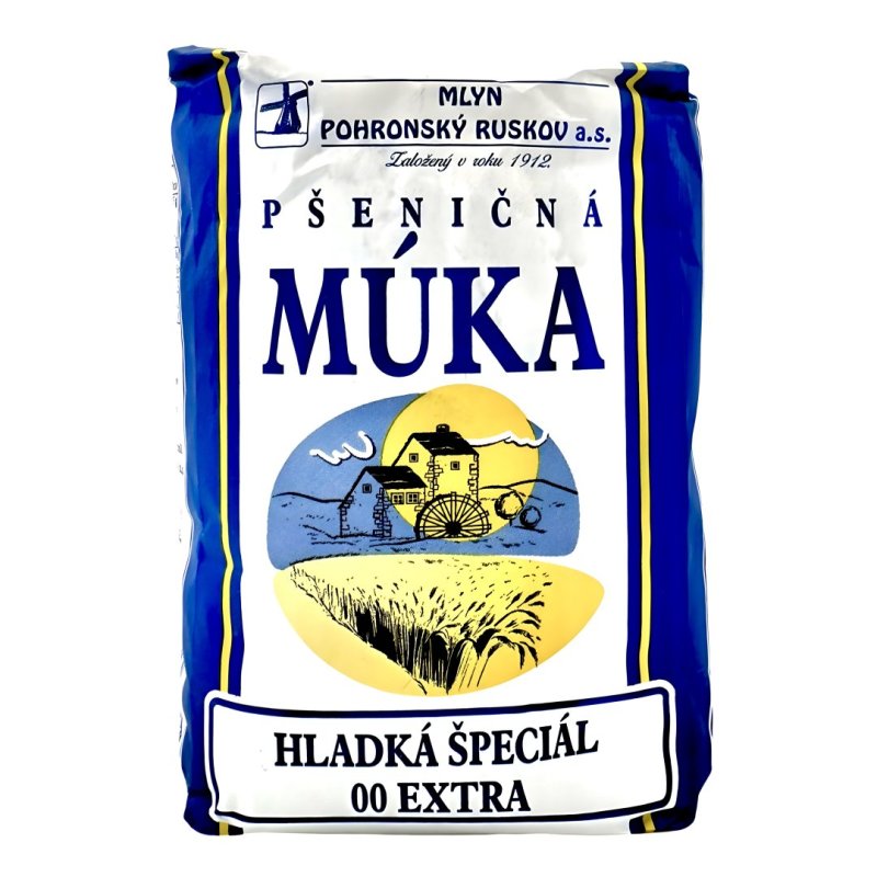 Múka Hladká špeciál 00 extra 1kg Pohronský Ruskov