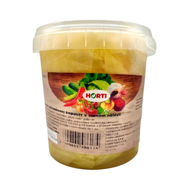 Nakladané kapustné listy 1100 g