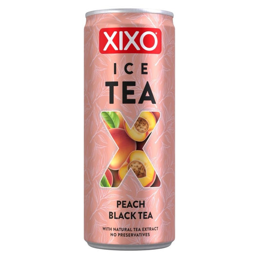 Nápoj Xixo Ice Tea Peach 250ml plech