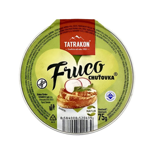 Nátierka Fruco chuťovka 75g Tatrakon