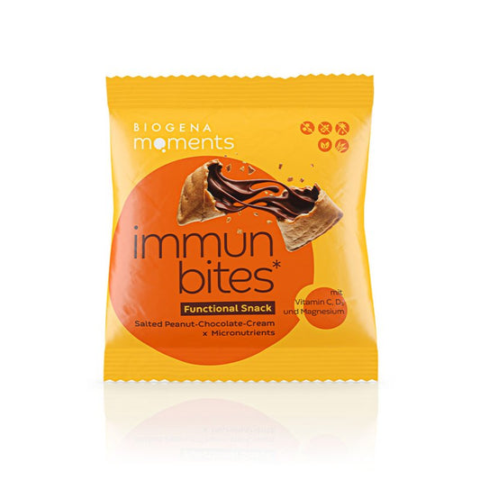 Oblátkové Vankúšiky Immune bites 30g Biogena