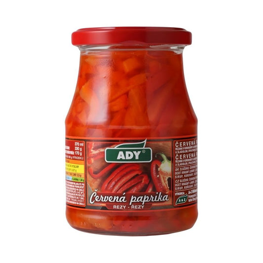 Paprika Červená Rezy 370ml PP 170g Ady