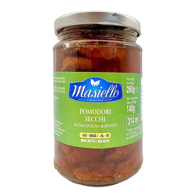 Paradajky Sušené v Oleji 314ml PP280g