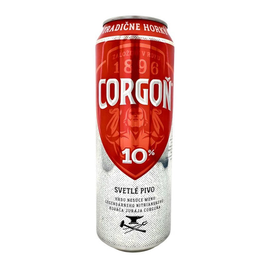 Pivo Corgon 10% 0,55l plech