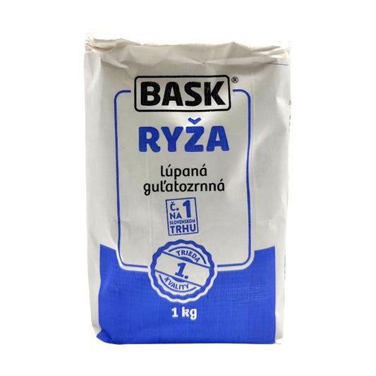 Ryža Guľatozrnná 1kg Bask