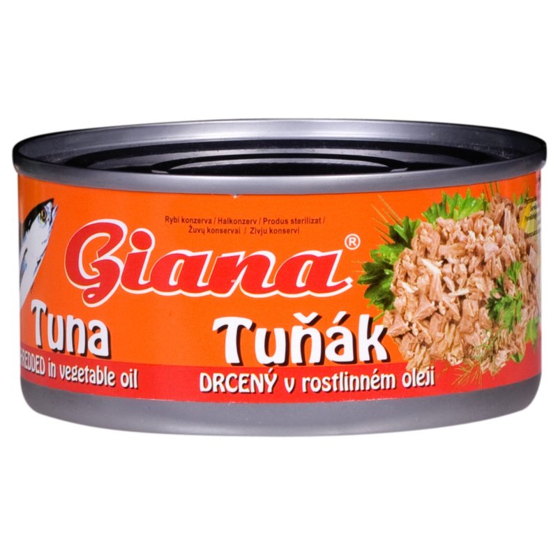Tuniak drvený rastlinnom oleji 170g Giana
