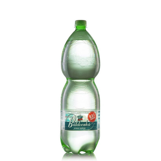 Voda Baldovská jemne sýtená 1,5l+0,5l zdarma
