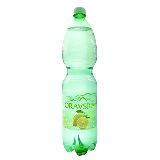 Voda ORAVSKA zelená edícia citrón1,5l